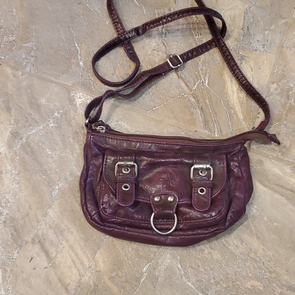 Small, leather shoulder bag - Picture 1 of 1